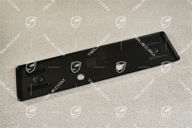 Number / Licence plate support, Rear, Coupe