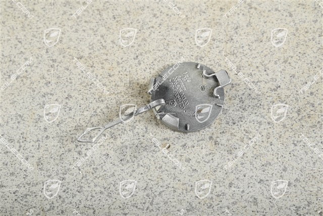 Towing hook lug cover / cap / trim / plug, Rear bumper