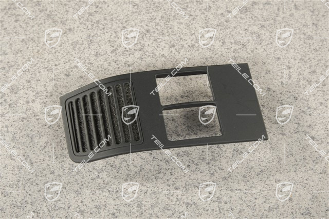 Schalterblende Konsole Dach, Schwarz