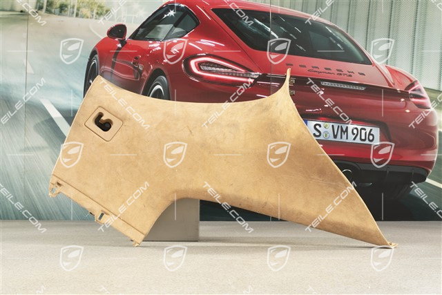 Tapicerka słupka-D, Alcantara Sand beige, L