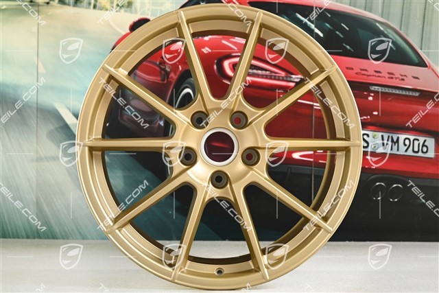 20" felga, Boxster Spyder, 10,5J x 20 ET47, aurum seidenmatt