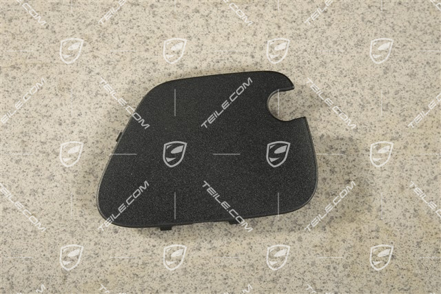 Osłona zaczepu / uchwytu blendy przeciwsłonecznej, czarna, Cabrio, R