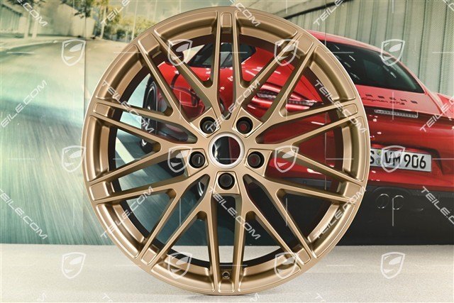 22" Macan RS Spyder Design wheel set, 9J x 22 ET29 + 11J x 22 ET47, neodyme