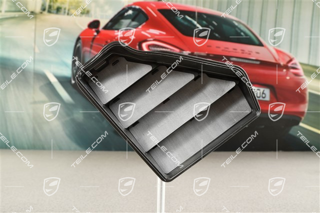 Convertible, A-pillar vent trim, L