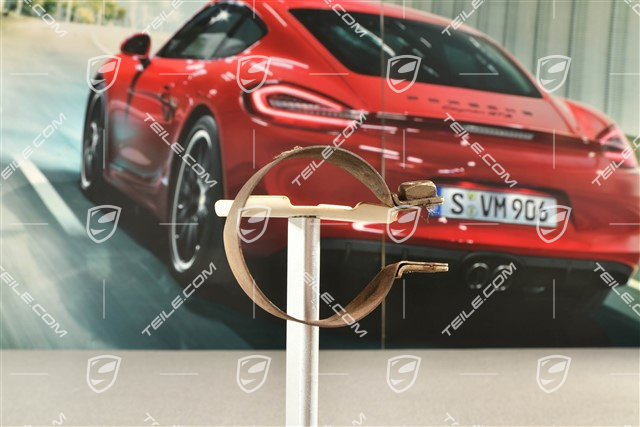 Exhaust tensioning / restraining strap / clamp, L=R