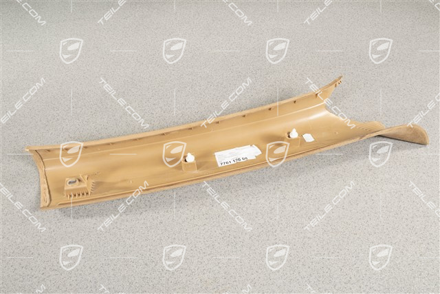 Tapicerka słupka-A, Alcantara, Sand Beige, L