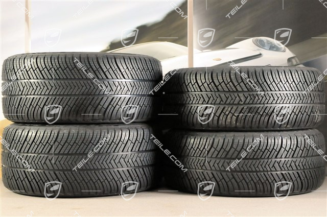 19" Panamera TURBO II koła zimowe, komplet, felgi 9J x 19 ET 60 + 10J x 19 ET61 + NOWE opony Michelin Pilot Alpine 3, 255/45 R19+285/40 R19, bez RDK