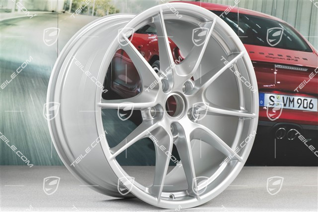 20" Felge, Carrera S III, Brilliantchromlack, BORBET, 9,5J x 20 ET45