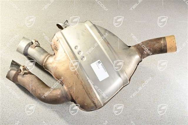 Rear muffler 3.0L Diesel, L