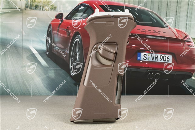 Verkleidung B-Säule, Trüffelbraun, R