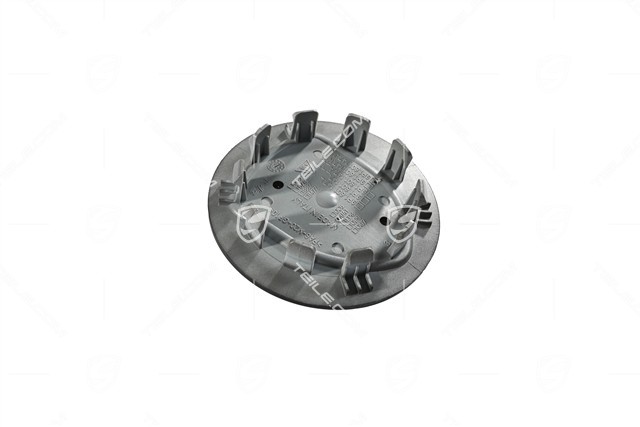 Center cap, concave, coloured crest, black high gloss