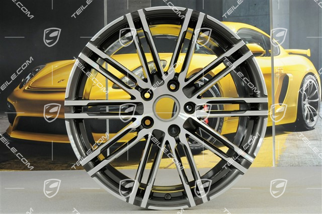 20" Felgensatz Turbo III, Felgen vorne 9,5 J x 20 ET 65 + hinten 11 J x 20 ET 68