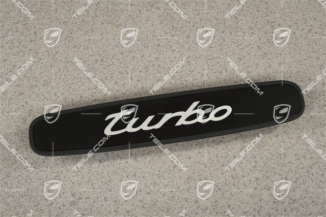 Schriftzug / Emblem für Hutablage, TURBO