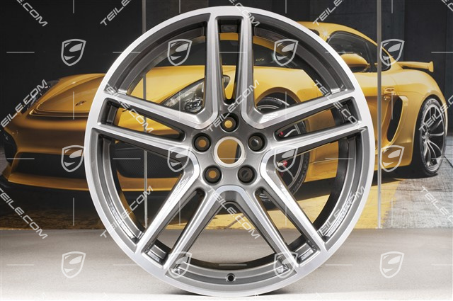 20" Felga "Macan Turbo", 10J x 20 ET19, BORBET, Titanium
