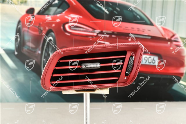 Seitendüse, Bordeauxrot, leder, L