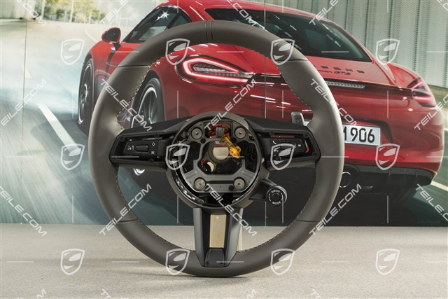 Kierownica sportowa GT, Skóra, Agate grey, multifunkcyjna, podgrzewana, Sport Chrono Plus