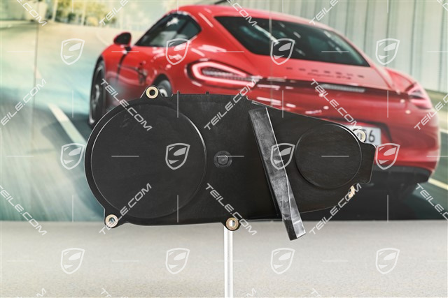 Cover for power steering pump drive belt