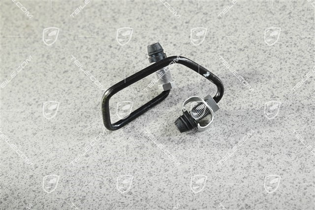 Rurka układu hamulcowego, tył, L