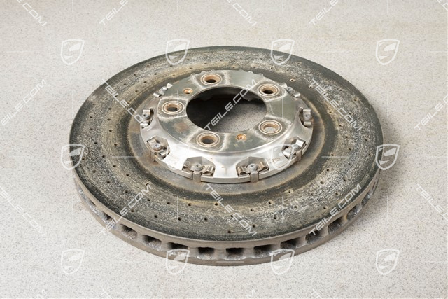 Tarcza hamulcowa ceramiczna PCCB, Panamera V6/S/GTS/Diesel/Hybrid, L
