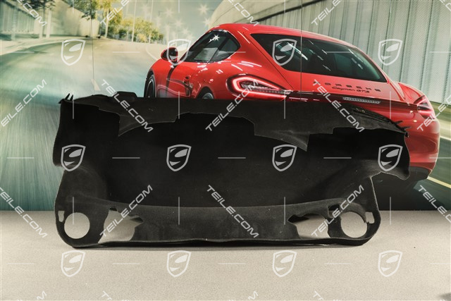 Hinter Kofferraumverkleidung, Schwarz