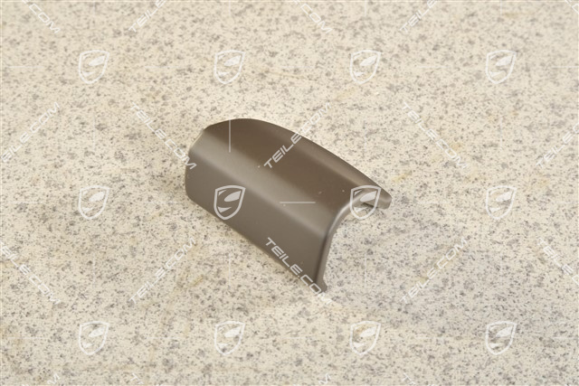 Cap / trim for grab handle centre console, Agate Grey, L