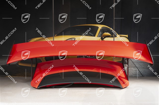 GT3 RS MK2 engine lid + rear spoiler/wing, complete