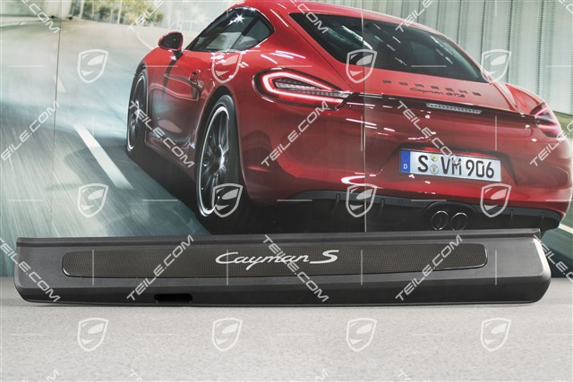 Listwa ozdobna, Carbon, z napisem "Cayman S", R