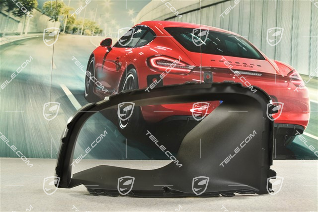 Air duct / guide 3,0L 245kW / 3,6L 309kW / Diesel 3,0L 155/176/180/190/193kW / Diesel 4,2L, Satin black, L