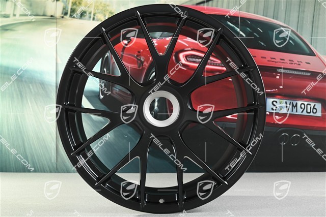 20" Magnesium Felge, GT4RS / Spyder RS, 11J x 20 ET50, schwarz seidenmatt