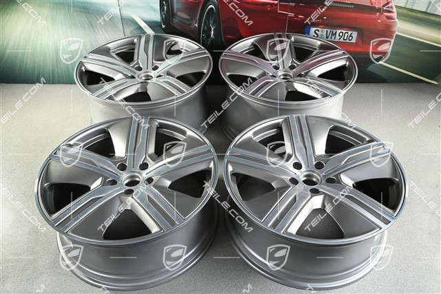 22" Macan Exclusive Design Felgensatz, 9J x 22 ET29 + 11J x 22 ET47
