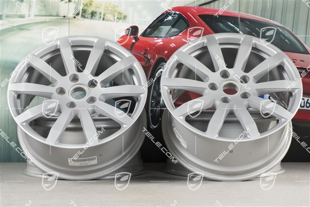 19" Cayenne S Felgensatz, 8,5J x 19 ET47 + 9,5J x 19 ET54