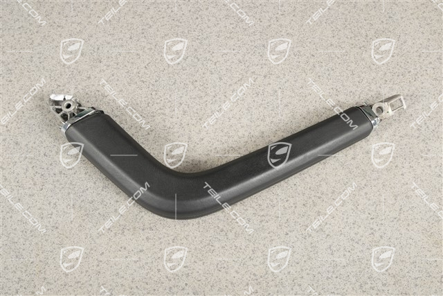 Haltergriff mittelkonsole, Leder, Schwarz, L