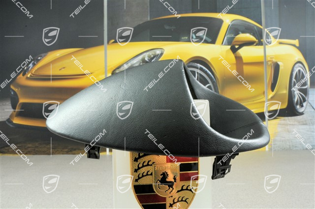 Air box upper part, leather black