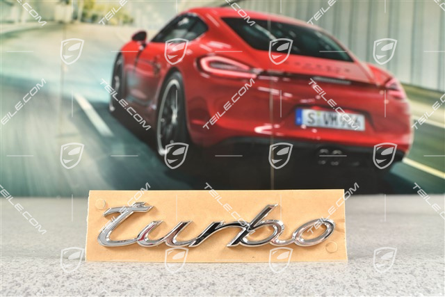 Emblemat / napis Turbo, do Coupe