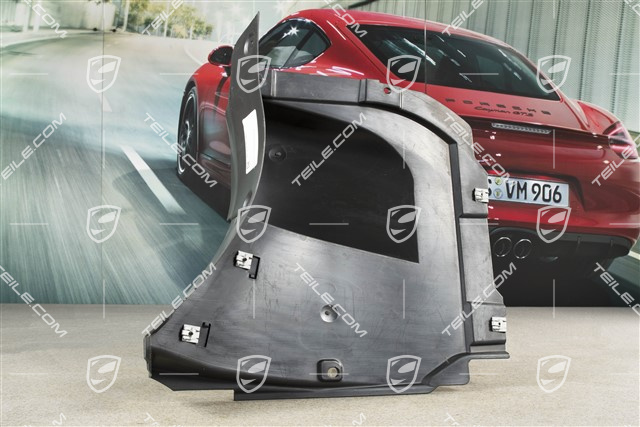 Część dolna nadkola plastikowego przedniego, GT4, L