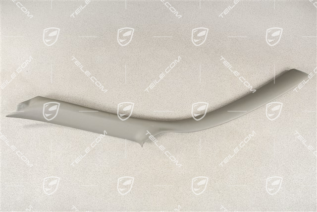 Verkleidung von A-Säule, Coupe, Kunstleder, Graffitigrau, L