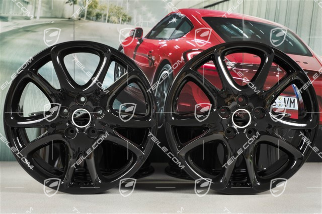 20" Felgensatz Sport Design, SPEEDLINE, Felgen 9J x 20 ET60, schwarz hochglanz