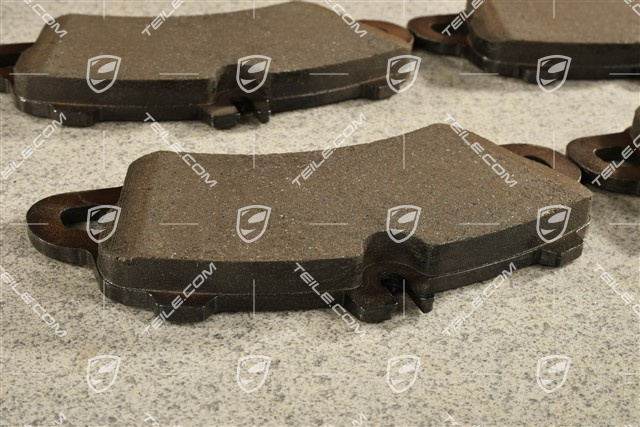 Bremsbeläge, Reparatursatz, VA, für Bremssattel Schwarz