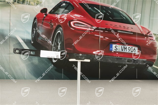 Turbo, Retaining strip support rail, rear bumper, centre