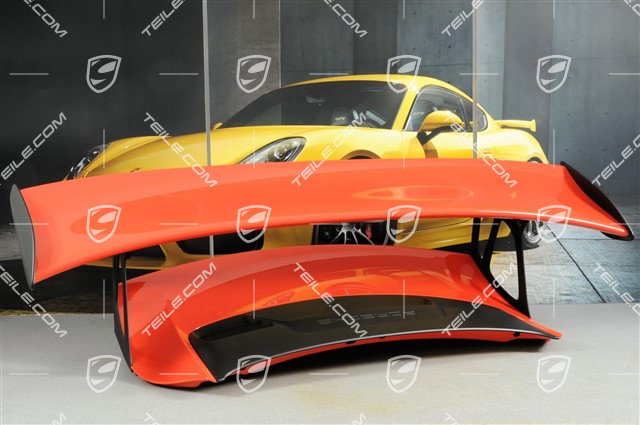 GT3 RS rear spoiler lid, with wing