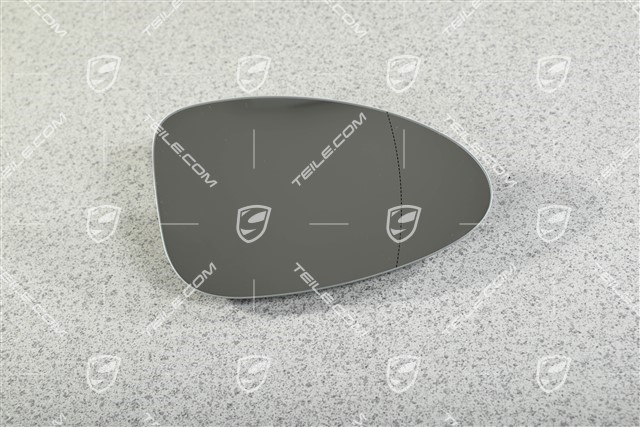 Szkło lusterka zewnętrznego / drzwi, lusterko asferyczne, R