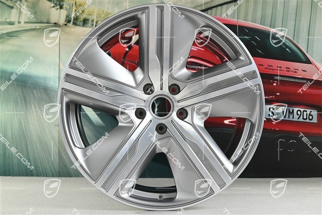 22" Macan Exclusive Design Felgensatz, 9J x 22 ET29 + 11J x 22 ET47