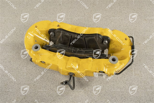 PCCB fixed calliper, Yellow, L