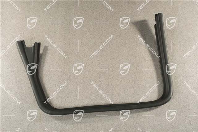 Hintertür, Fensterrahmenverkleidung, Titanschwarz, R