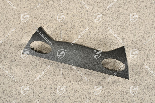 Heated seats switch panel, satin black