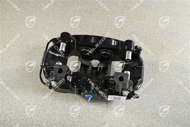 Bremssattel / Festsattel, Schwarz Hochglanz, Hinterachse, L