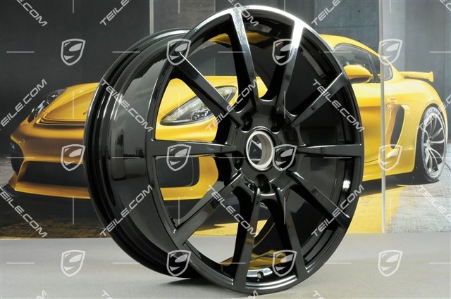 20" wheel Carrera Classic(II), 8,5J x 20 ET49, black high gloss