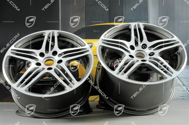 19" komplet felg Turbo, 11J x 19 ET51 + 8J x 19 ET57
