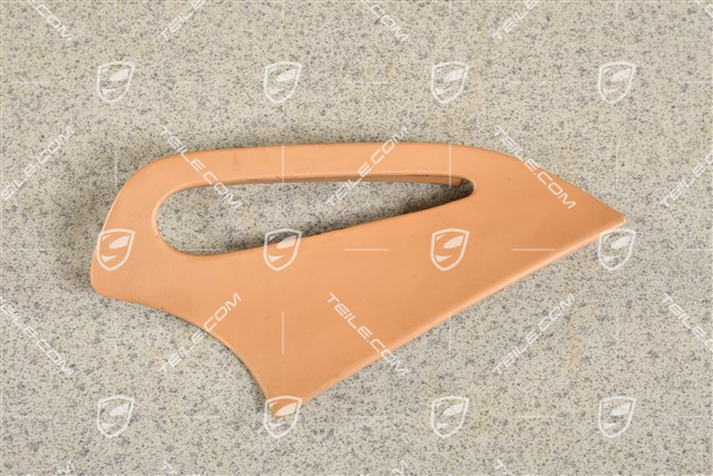 Blenda na pas bezpieczeństwa, tylna, beżowa, Coupe, R