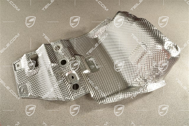Heat protection / shield, rear, L